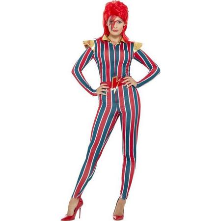 Science Fiction & Space Kostuum | Miss Bowie Space Oddity | Vrouw | Large | Carnaval kostuum | Verkleedkleding